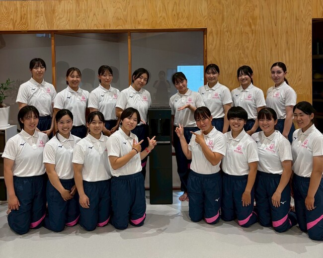 武庫川女子大学カヌー部の活動をサポート