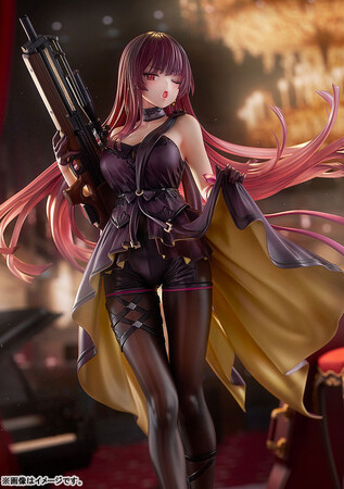 『ドールズフロントライン2：エクシリウム』より、戦術人形「マキアート」の「舞踏会の休止符」スキンをフィギュア化。あみあみにて予約受付中。