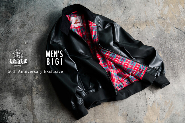 Baracuta × MEN'S BIGI｜50周年記念別注 “G9” を発売。12月12日（金）より店舗・オンラインにて販売開始
