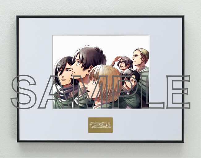 【本日受注開始 & 初公開】『進撃の巨人』16周年企画イラストパネル！選べるイラスト52種から新たに1種を公開！