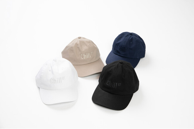 ストリートパジャマブランド「Chill ST」12月10日(水)よりオリジナルロゴ刺繡キャップ発売