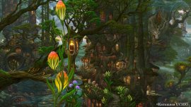 記憶の森〈仮〉(部分) 記憶の森〈仮〉(部分)