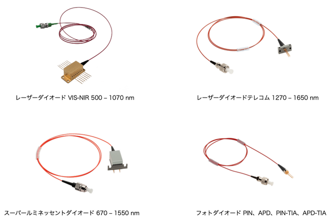 LD4B 社、可視~近赤外対応レーザーダイオード/スーパールミネッセント ダイオード/フォトダイオード製品 輸入・販売開始のお知らせ
