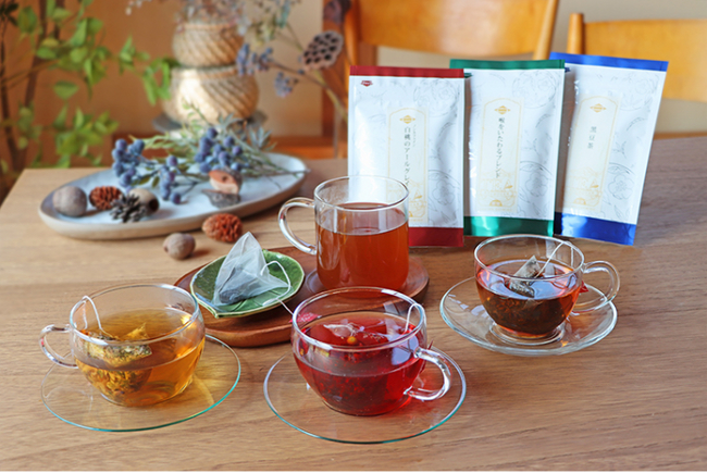 シーンに合うお茶を選ぶ時間まで楽しく!あづみの茶胡蝶庵から「茶楽シリーズ」販売開始