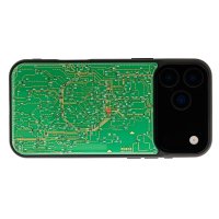 電池無しでLEDが光る特許技術を搭載したiPhoneケース　基板の配線パターンで緻密に描いた17シリーズ用ケースが登場　～ 第1弾　東京回路線図・関西回路線図・神奈川沖浪裏 ～