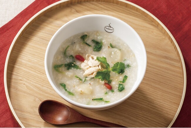 【数量限定】無病息災を願う日本の伝統食“七草がゆ”169kcalの『春の七草と蒸し鶏のおかゆ』を3日間限定で販売