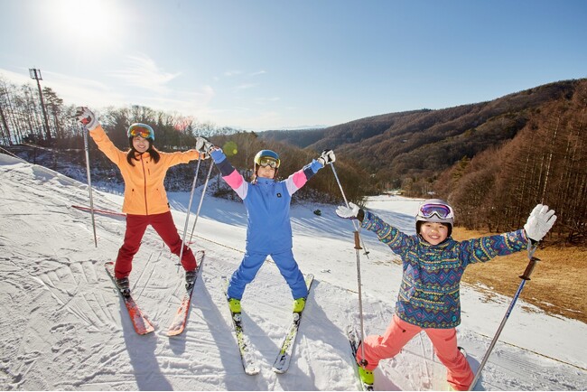 キッズのスキーデビューに最適　親子で安心の雪体験「蓼科東急スキー場」 12 月 19 日（金）から今季オープン