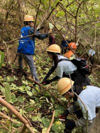 神奈川県と大阪府、長崎県の「チューリッヒの森」にて合計108名によるボランティア活動を実施