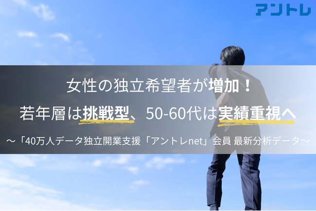 東京都の新設法人が過去最多!女性の独立希望者が増加 若年層は挑戦型、50-60代は実績重視へ