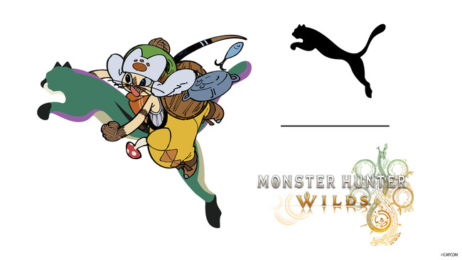 「PUMA」とのコラボレーション「PUMA x MONSTER HUNTER WILDS」コレクションが12月19日（金）より発売
