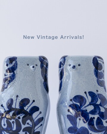 【新入荷】冬のお部屋に迎えたい、リサ・ラーソンの特別なヴィンテージ作品。