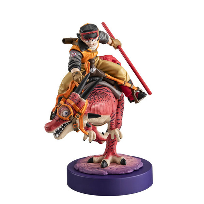 『ドラゴンボールZ』より、「デスクトップリアルマッコイ」シリーズの「孫悟空 01」フィギュアが再登場。