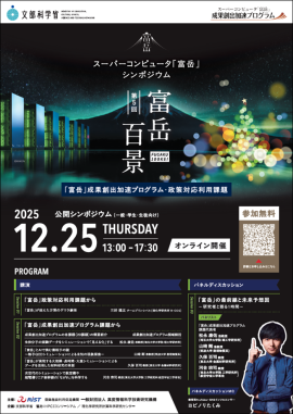 第5回富岳百景シンポジウムポスター 第5回富岳百景シンポジウムポスター