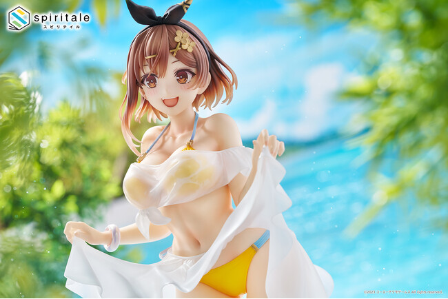 高品質フィギュアブランド『spiritale』ー『ライザのアトリエ３ ～終わりの錬金術士と秘密の鍵～』より、主人公「ライザ」が水着姿で1/6スケールフィギュアになって登場！