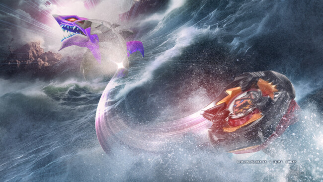 人気ベイブレードが魚になって登場！『BEYBLADE X』×『釣りスピリッツ ワンダー』コラボ開催最強ボス　『マグマロドン』をモデルにしたコラボベイブレードも登場！