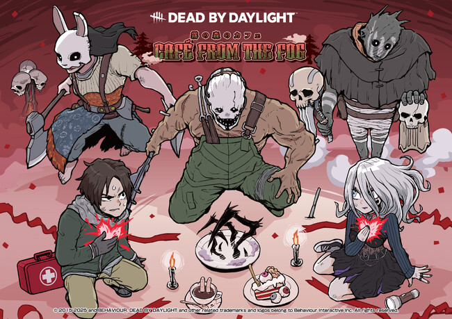 大人気非対称対戦型ホラーサバイバルゲーム『Dead by Daylight』のカフェ＆ショップ「霧の森のカフェ」をツリービレッジ横浜、大阪、博多の3店舗にオープン！