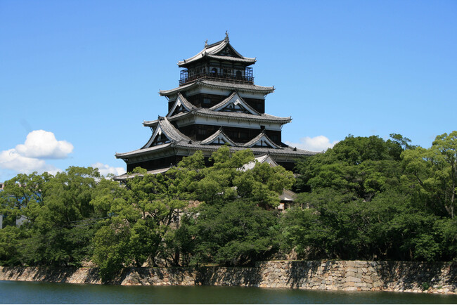 広島城 天守閉城まで100日前を迎えました