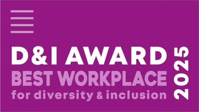 ダイバーシティ＆インクルージョンの取り組み指標「D&I AWARD 2025」で最高評価「ベストワークプレイス」を2年連続受賞