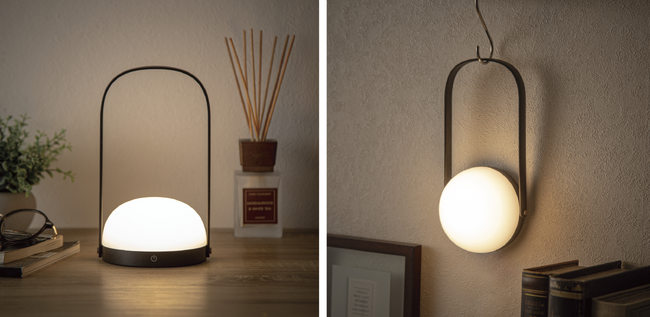 【ニトリ】壁掛けもできるLEDランタンが新登場！充電式で持ち運びも簡単