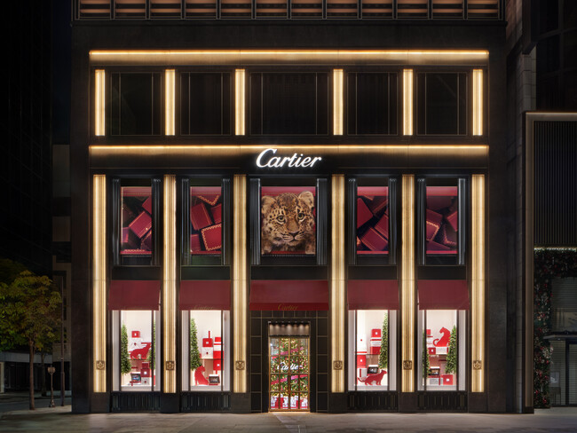 カルティエ ホリデーポップアップ「THE ART OF GIFTING」が、12月12日（金）、銀座にオープン。オープンを祝してフレンズ オブ メゾンが来場