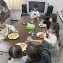 食事を楽しむ子供たちの様子 食事を楽しむ子供たちの様子
