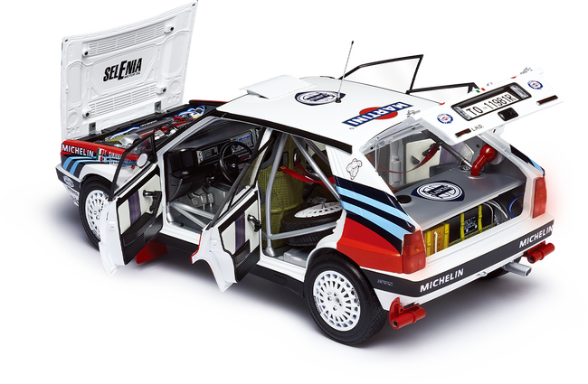 【数量限定】WRC6連覇を成し遂げたランチア・デルタを完全再現！『ランチア デルタをつくる』WEB限定発売