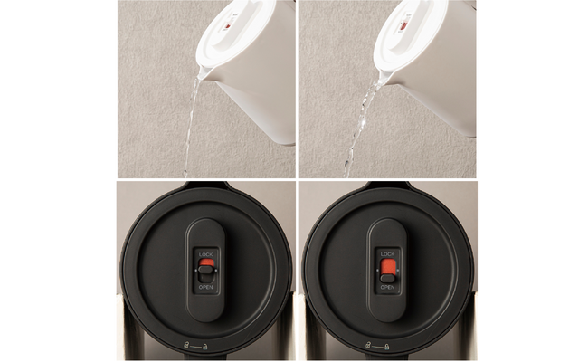 【ニトリ】注ぐ湯量を選べて用途に合わせて使いやすい！倒れてもお湯がこぼれにくい電気ケトルをニトリとエディオンで販売開始
