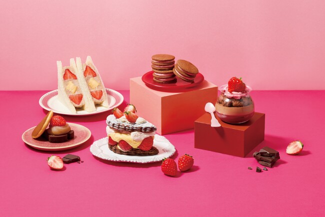 いちごフェアを続々開催！エキュート品川では「いちごと、苺。と、ちょこっとチョコ。」を初開催！日暮里・立川では毎年人気の「いちごWeek」を今年も開催！！
