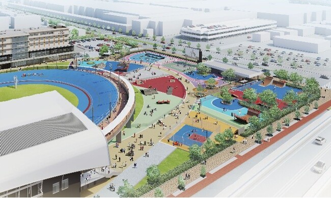 BMX内野洋平選手・スケートボード白井空良選手が監修する「アーバンサイクルスポーツパーク」が「アーバンサイクルパークス広島」内に誕生