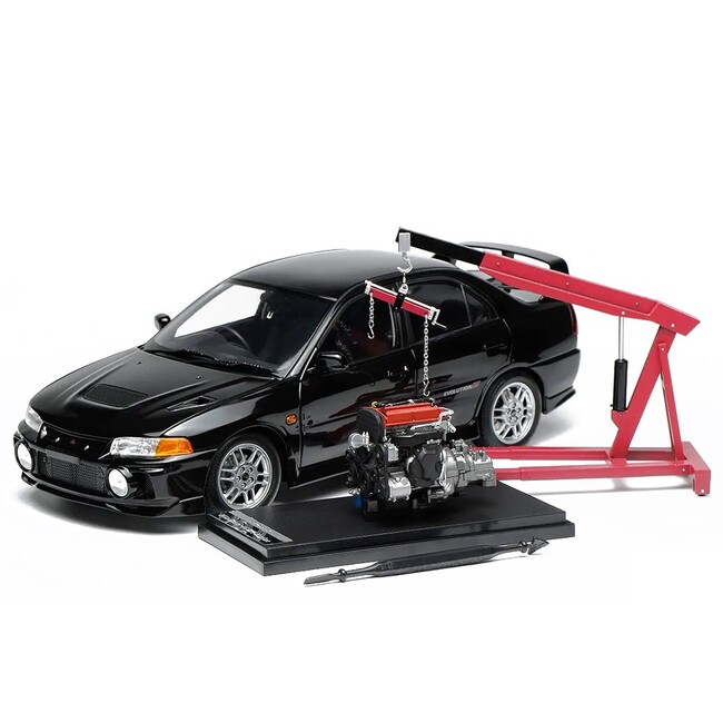 三菱ランサーエボリューション IV ピレネーブラックパールの 1/18 スケールミニカーが CAMSHOP.JP で販売開始！