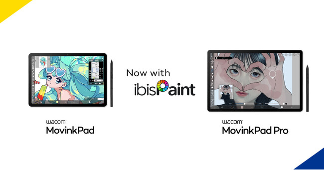 「Wacom MovinkPad シリーズ」が「ibisPaint」に対応　180日間プレミアム会員特典も追加