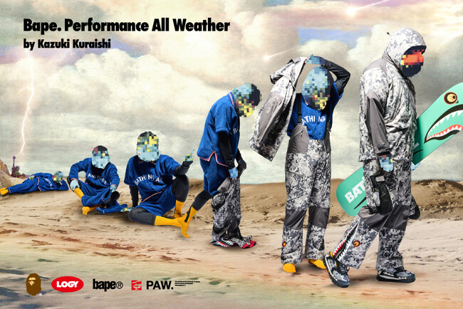 BAPE(R) × KAZUKI KURAISHI