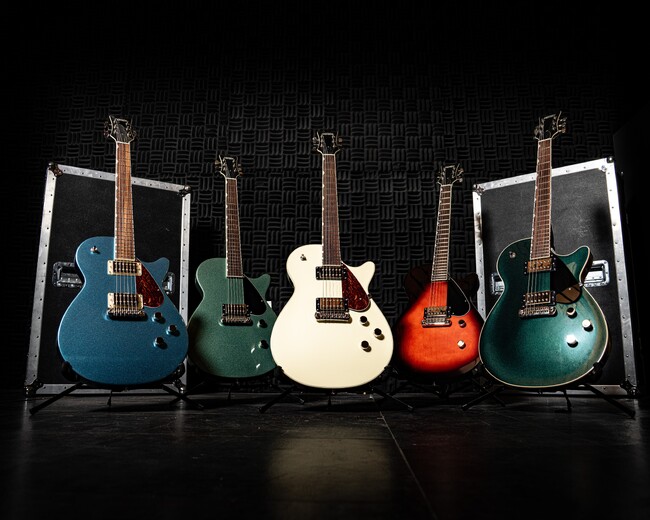 Gretsch(R) Electromatic(R) と Streamliner(TM)から新たに生まれ変わったJet(TM)シリーズを発表
