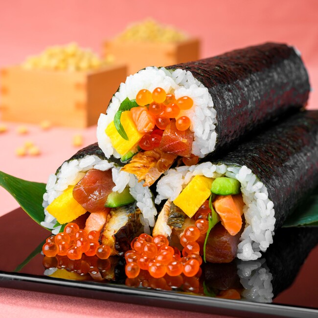 海の幸9種が織りなす極上の口福。和食料理長監修「特上海鮮恵方巻」12月20日(土)より予約受付開始