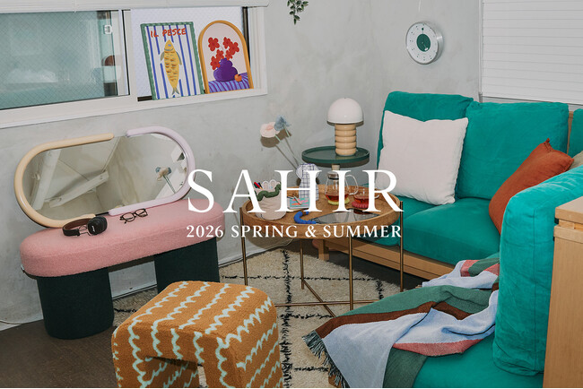 【SAHIR】2026 春夏コレクションを発売！