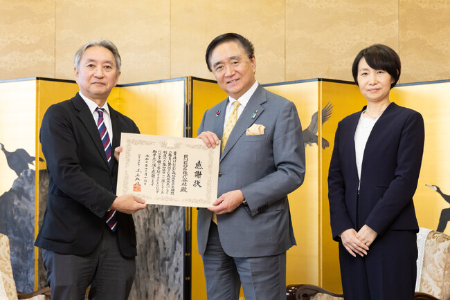 ENEOSが「森林再生パートナー」として、神奈川県知事から感謝状を授与