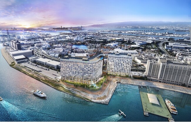 ユニバーサル・スタジオ・ジャパン オフィシャルホテル唯一の外資系ホテル 「Osaka Sakurajima Resort」プロジェクトが本格着工