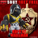 (2)【5 BUY 1 GET FREE】KUFC 42 ターボメン 原作 ウォーズマン Ver.