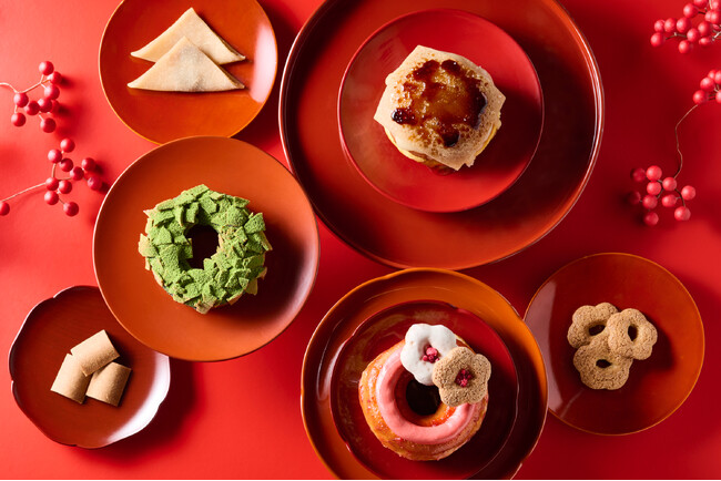 【koe donuts】京都の老舗和菓子店「井筒八ッ橋本舗」とコラボレーション！迎春に華やぎと至福の味わいを贈る限定ドーナツを12月26日(金)発売