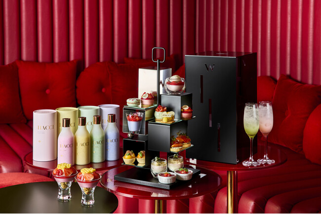 【W大阪】W大阪×HACCI　コラボレーションアフタヌーンティー　「Strawberry Honey Retreat」を2026年1月8日より期間限定で開催