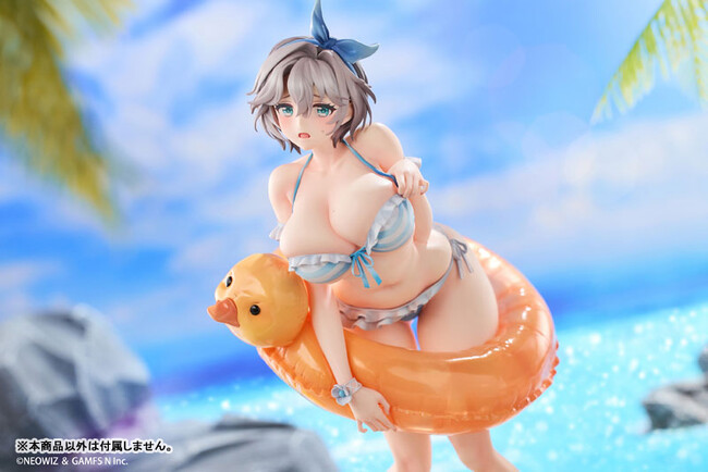 人気スマホゲーム『ブラウンダスト2』より、「ビーチの天使 テレーゼ」がフィギュアで登場。あみあみにて予約受付中。