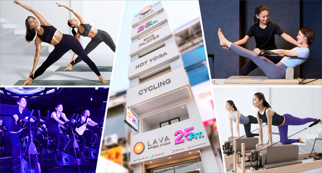 LAVAがベトナム・ハノイに大型複合フィットネススタジオ「LAVA x 25 FIT Giảng Võ」を開業！
