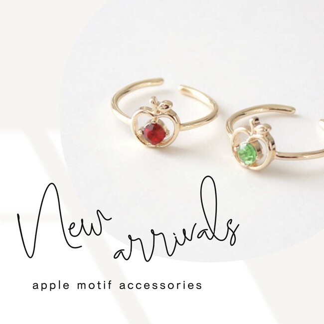 LUNA EARTH ONLINEより、リンゴモチーフアクセサリーや人気のファーバッグの新作が12/18（木）入荷しました。