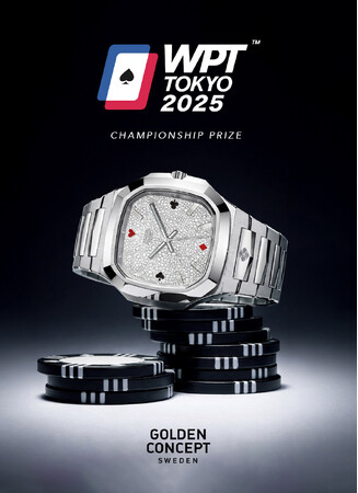GOLDEN CONCEPT、WPT TOKYO 2025 に協賛参加― 総額300万円相当の大会賞品を提供、優勝者には特別仕様モデルを贈呈 ―