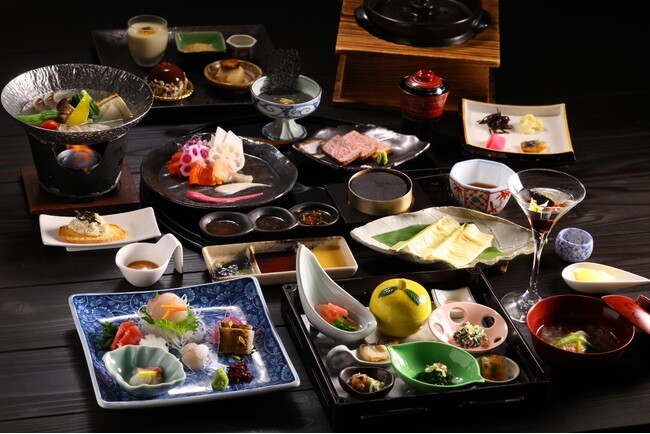 【奥湯河原温泉 山翠楼 SANSUIROU】2025年冬の山翠楼おもてなし夕食膳