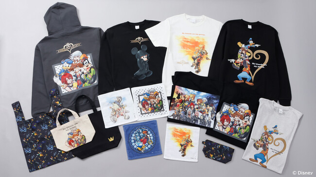 『キングダム ハーツ』の世界を彩るデザイングッズが多数登場!