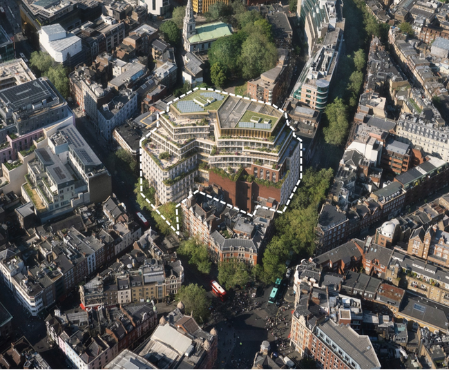 ロンドンでのオフィス大規模改修事業 「125 Shaftesbury Avenue」 本格始動