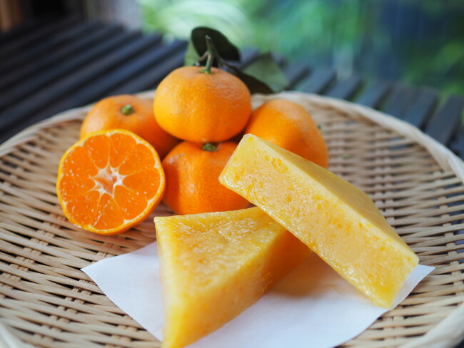 三河みかんの“旬”を、和菓子で閉じ込めました。
