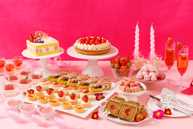 “イチゴを着て行く”フェア「Very Berry Strawberry」開催|ホテルプラザ神戸