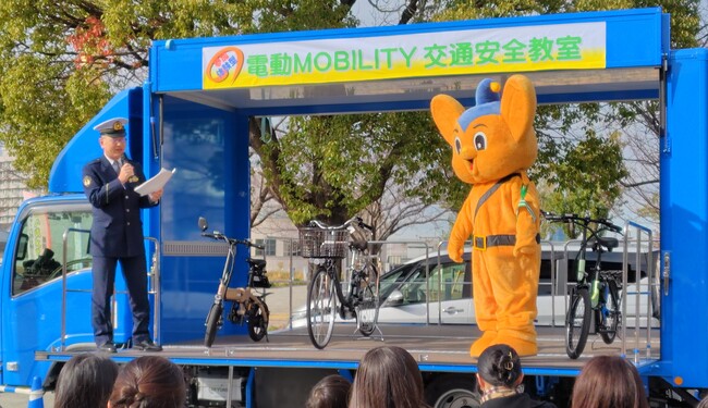 【イベントレポート】警視庁主催「電動モビリティ交通安全教室」にて電動アシスト自転車・特定小型原動機付自転車を貸出協力 ～実機を用いた参加体験型交通安全教室等により、電動モビリティの交通ルールを周知～